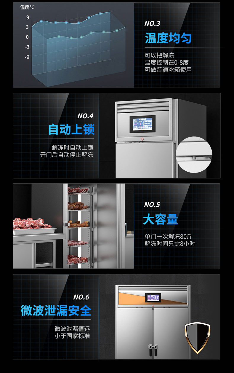 解凍柜可解凍肉類種類